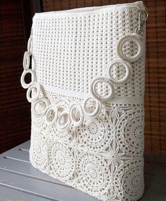 Crochet Bag Stitch Diagram Patterns