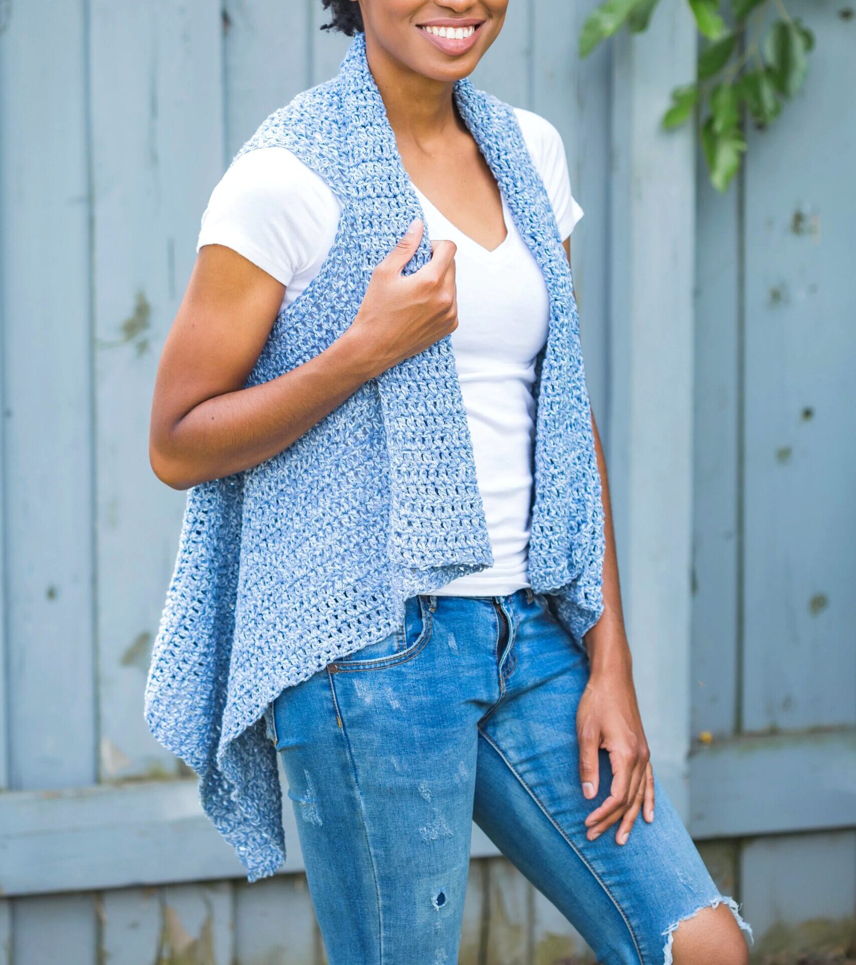 Easy Breezy Crochet Vest