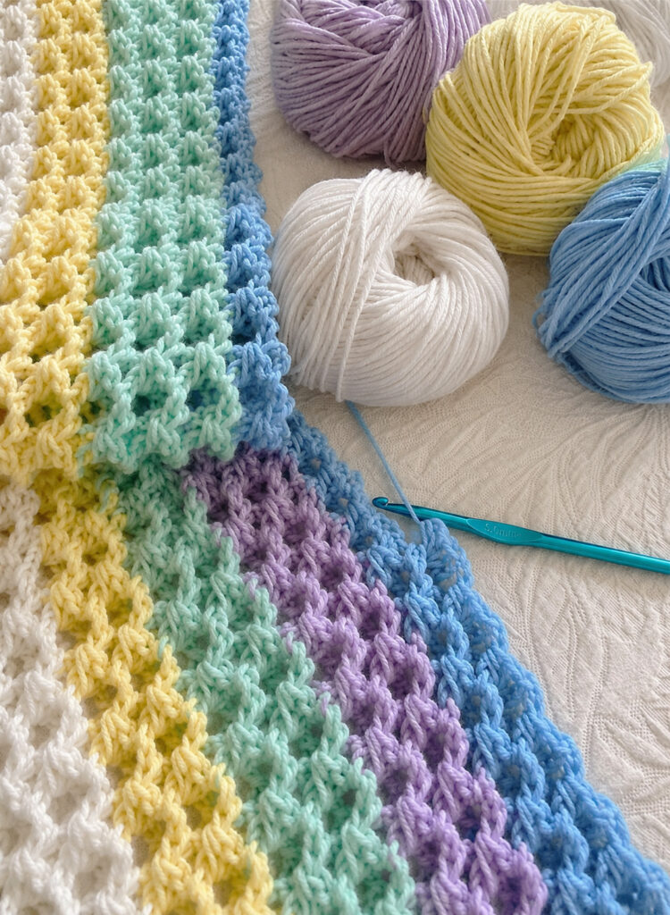 ZigZag Waffle Stitch
