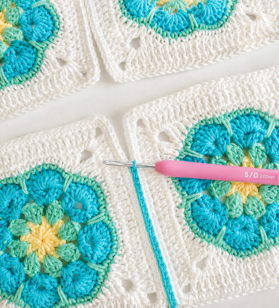 African Flower Baby Blanket