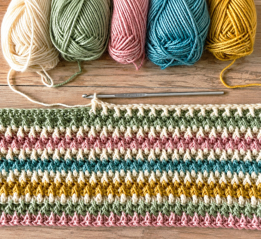 Alpine Stitch Pattern