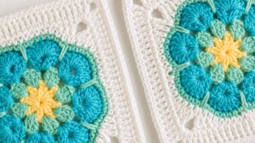 African Flower Baby Blanket