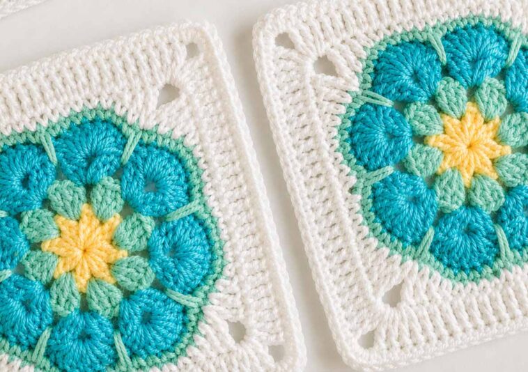 African Flower Baby Blanket
