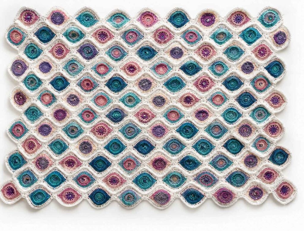 Fall Throw Crochet Pattern