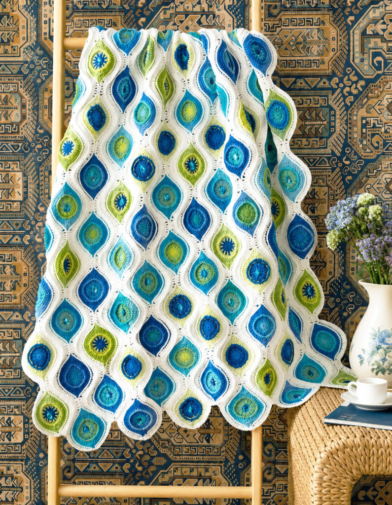 Fall Throw Crochet Pattern