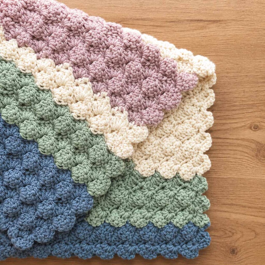 Sedge Stitch Blanket Crochet Pattern