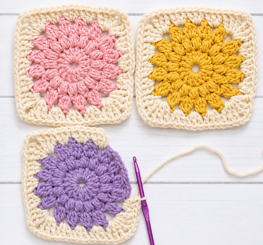 Sunburst Granny Square