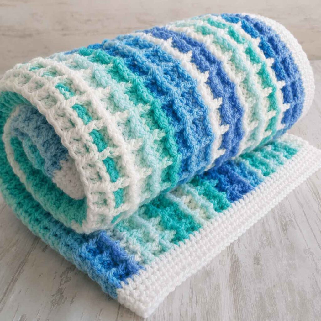 Waffle Stitch Tutorial