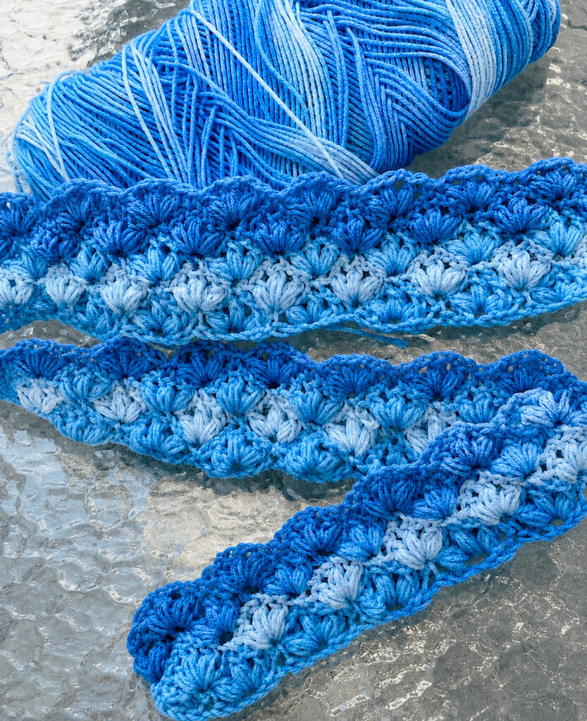 Lotus Crochet Stitch
