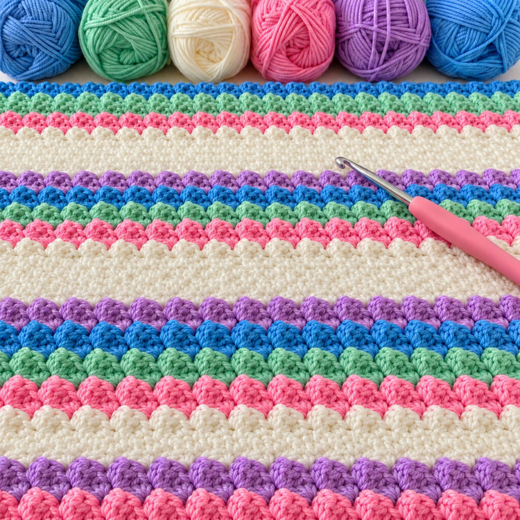 Rainbow Days Blanket