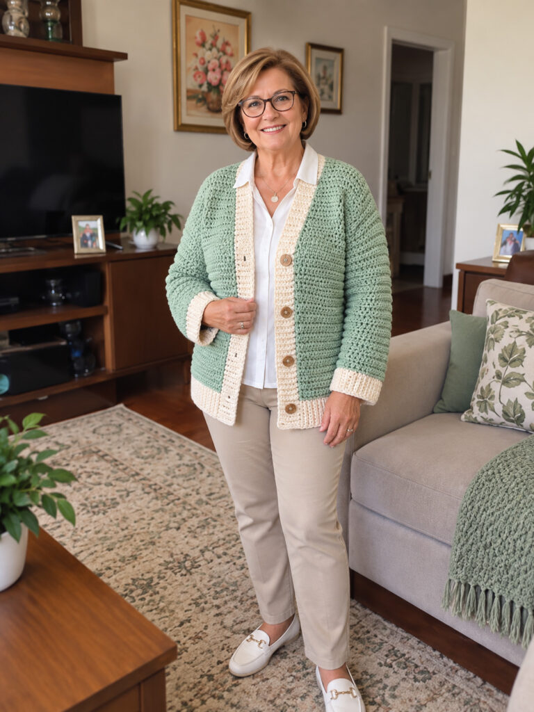 Classic Old School Cardigan