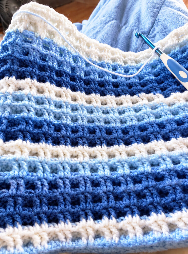 Double Waffle Crochet Stitch