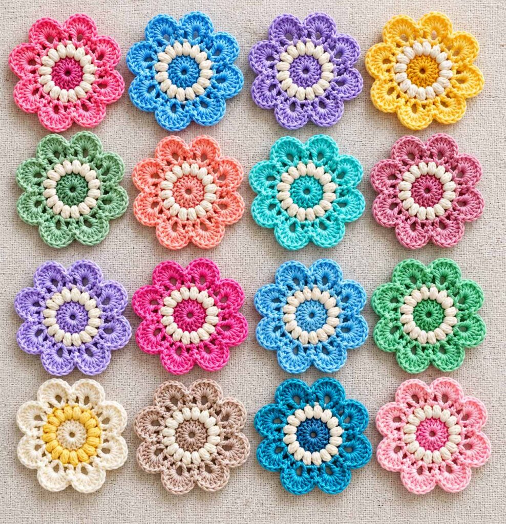 African Flower with 8 Petals