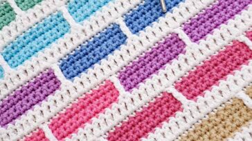 Brick Stitch Crochet Pattern
