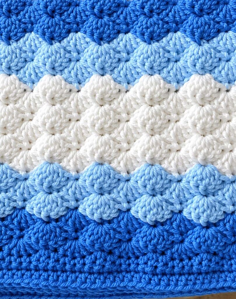 Bubbles Baby Blanket