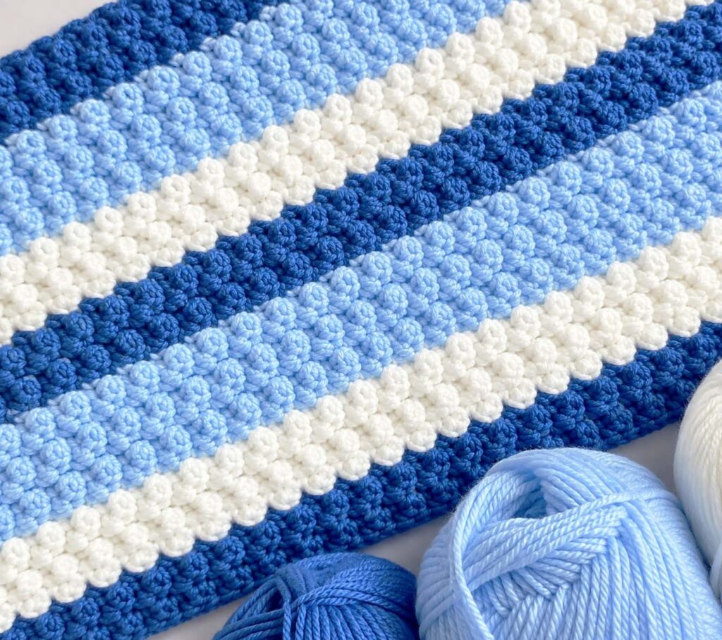 Bubbles Baby Blanket