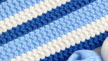 Bubbles Baby Blanket