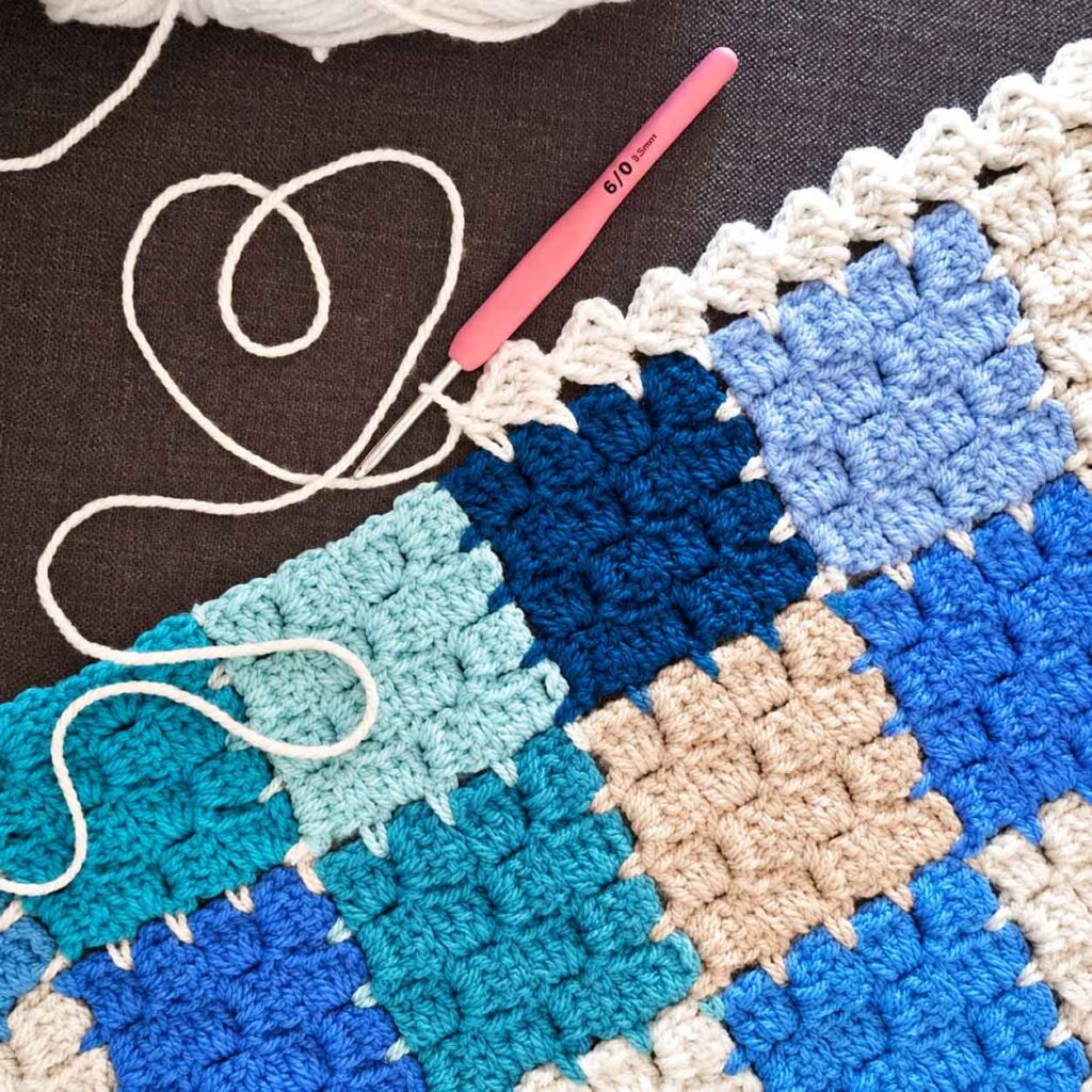C2C crochet stitch