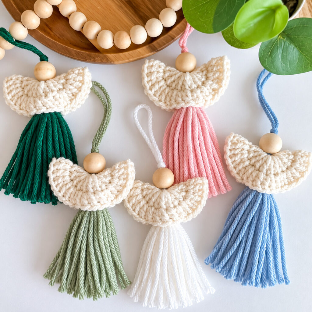 Crochet Angel Ornament