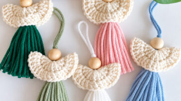 Crochet Angel Ornament