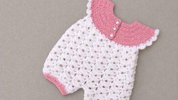 Crochet Baby Romper Pattern