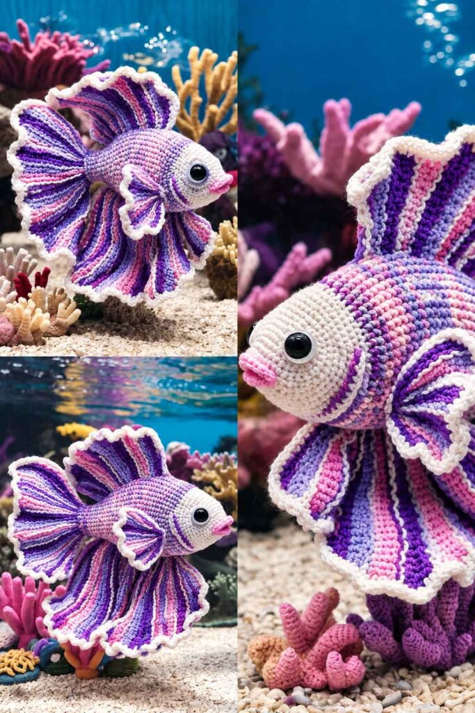 Crochet Betta Fish Pattern