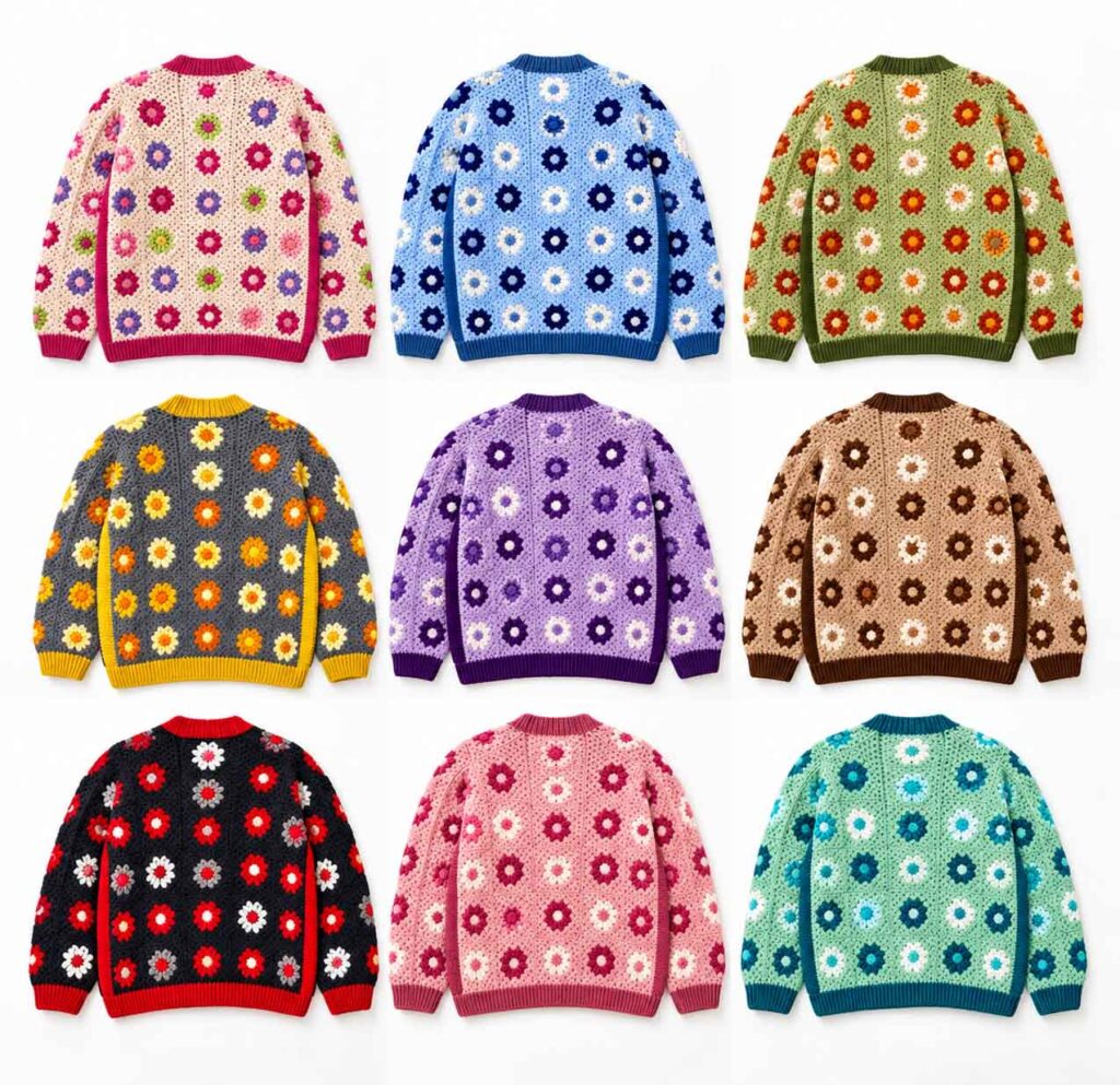 Crochet Cardigan Free Pattern