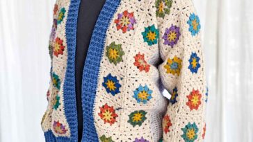 Crochet Cardigan Free Pattern