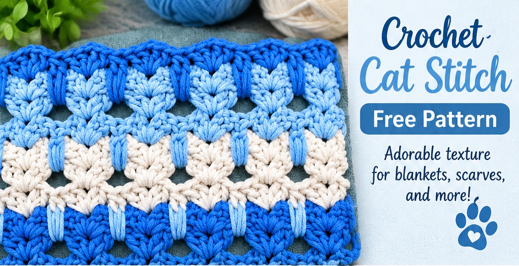 Crochet Cat Stitch