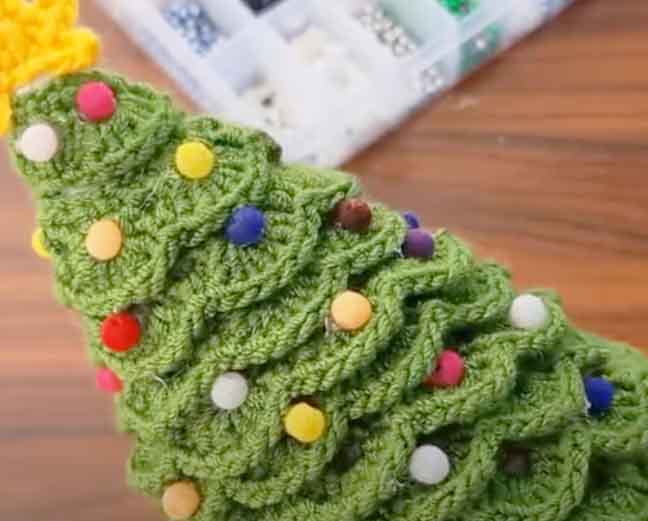Crochet Christmas Tree Decoration