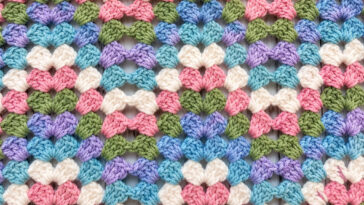 Crochet Granny Ripple Blanket