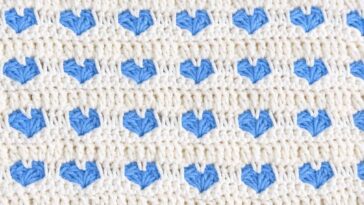 Crochet Heart Stitch