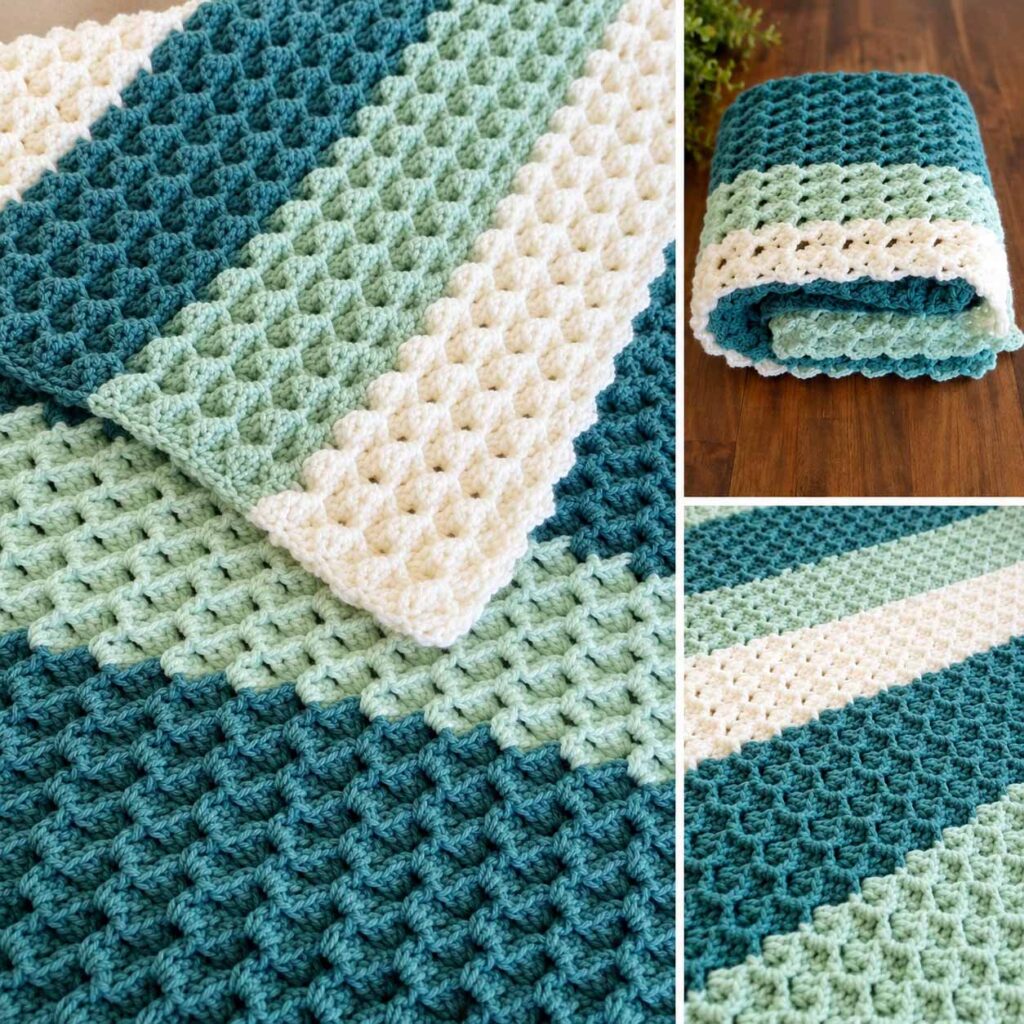 Crystal Waves Blanket