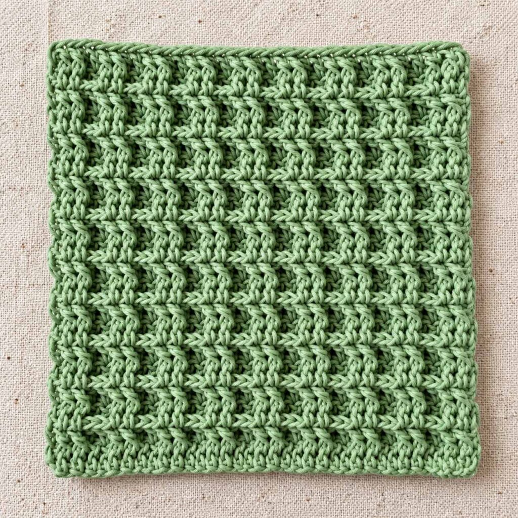 Double Waffle Crochet Stitch