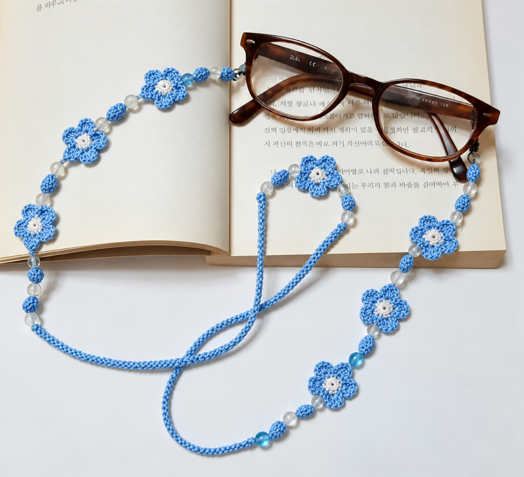 Easy Crochet Glasses Strap