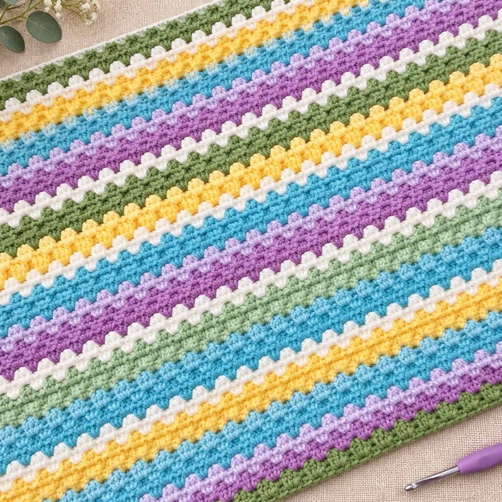 Granny Stripes Blanket