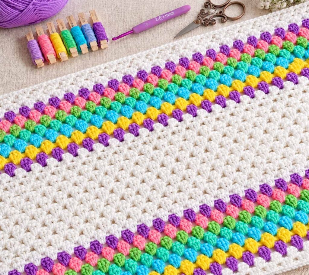 Granny Stripes Blanket