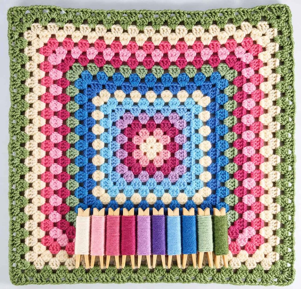 Great Granny Blanket Crochet Pattern