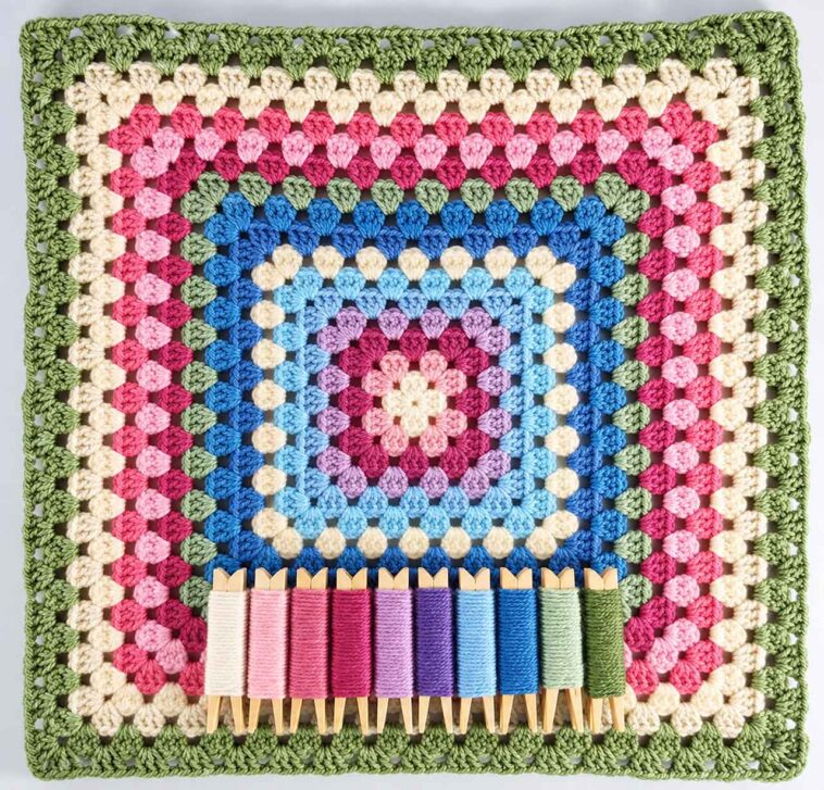 Great Granny Blanket Crochet Pattern