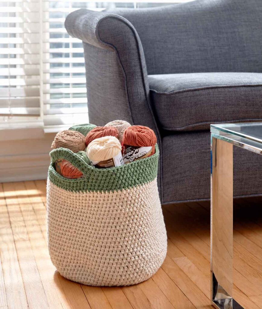 Handy Crochet Basket Pattern