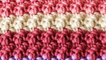 Lemon Peel Stitch crochet pattern