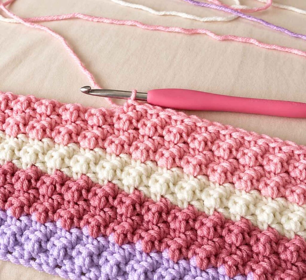 Lemon Peel Stitch crochet pattern