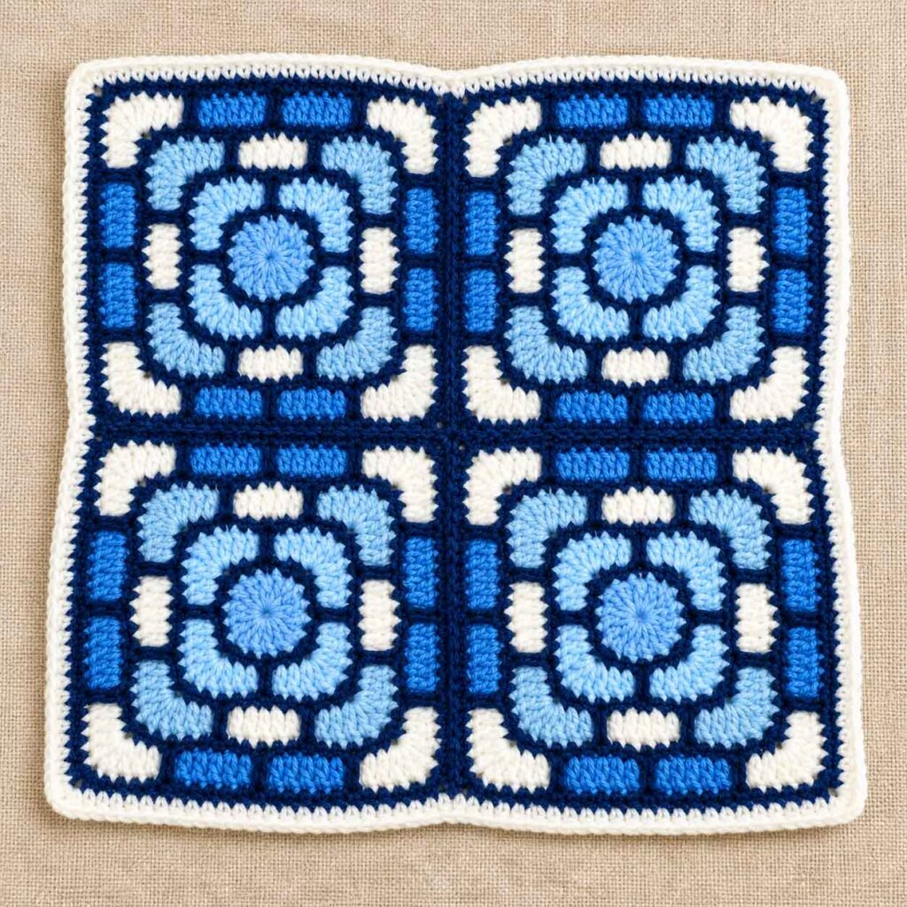 Light Fantastic Square crochet pattern