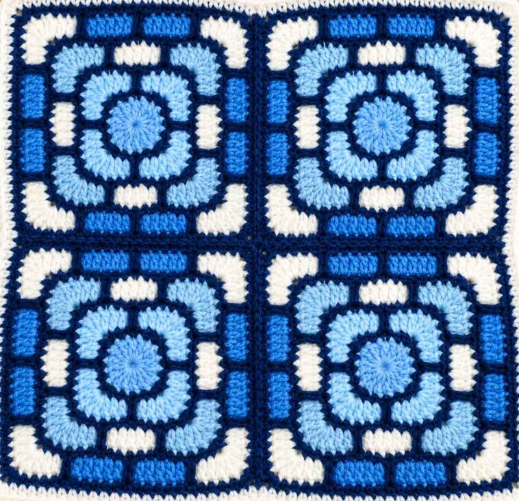 Light Fantastic Square crochet pattern