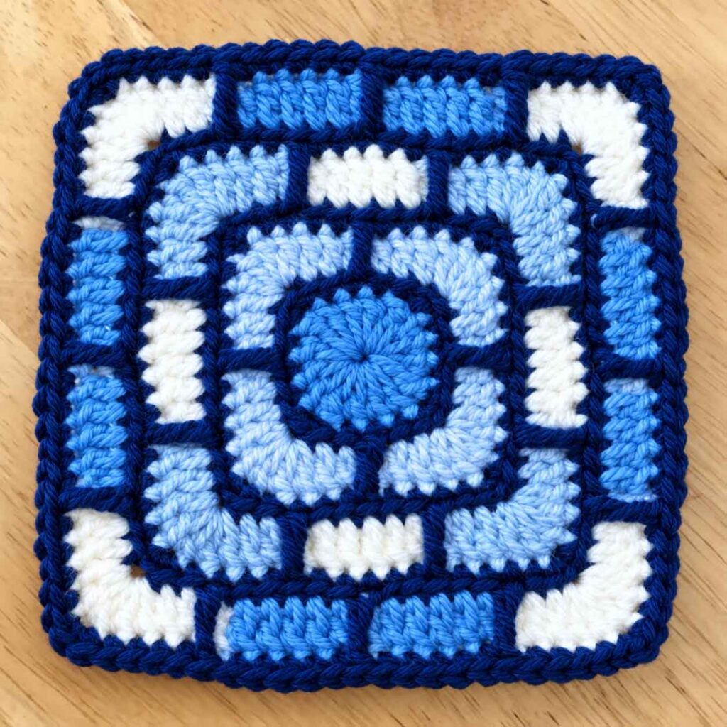 Light Fantastic Square crochet pattern