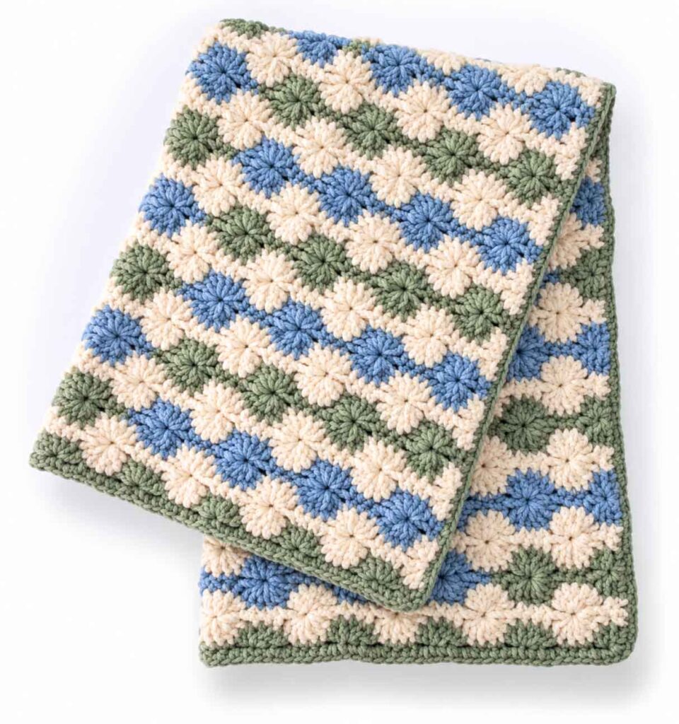 Mystical Starburst Crochet Blanket Pattern