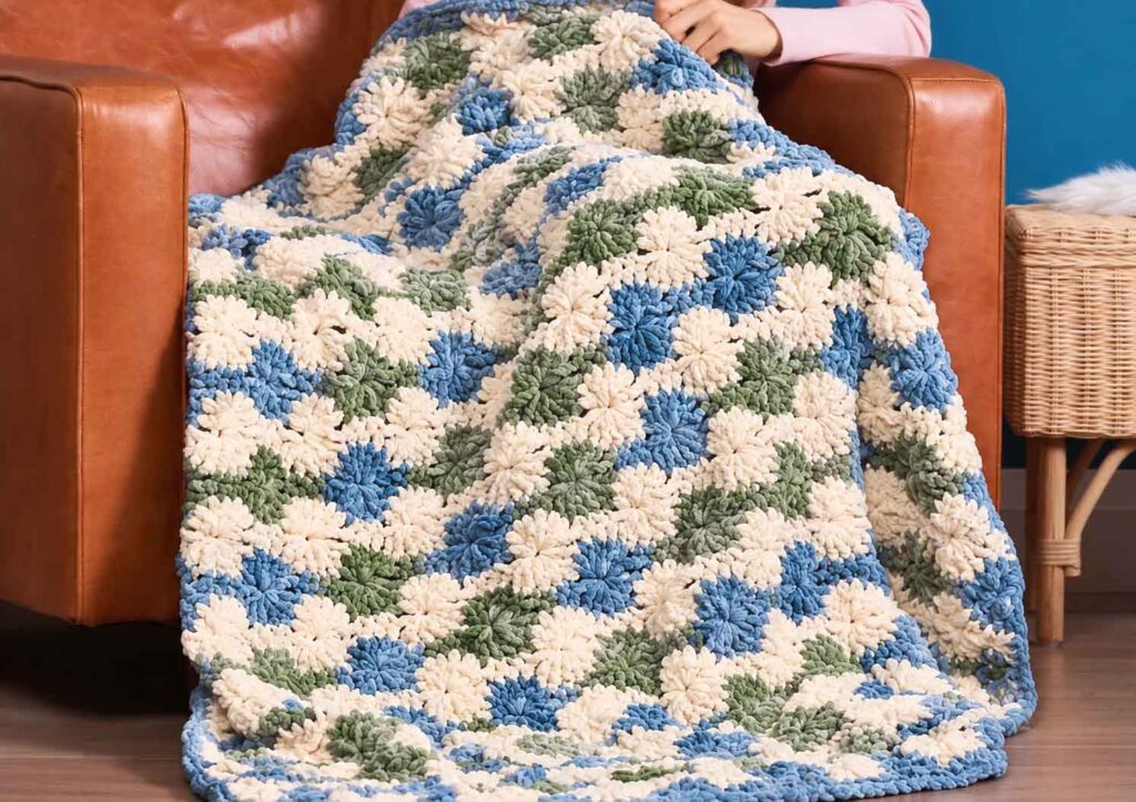 Mystical Starburst Crochet Blanket Pattern
