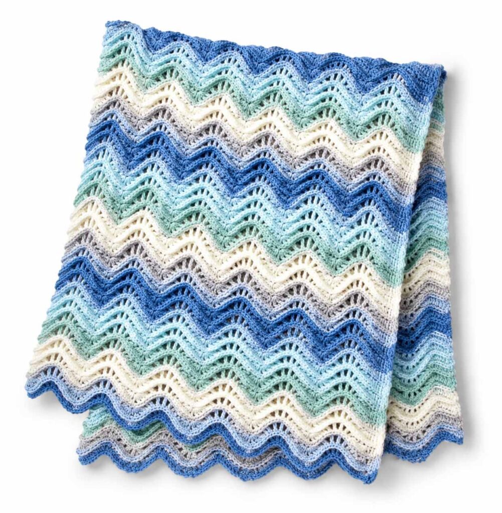 Ripple Ridges Blanket