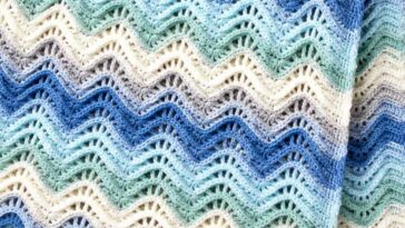 Ripple Ridges Blanket