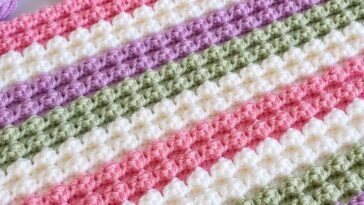 Sedge Stitch Baby Blanket